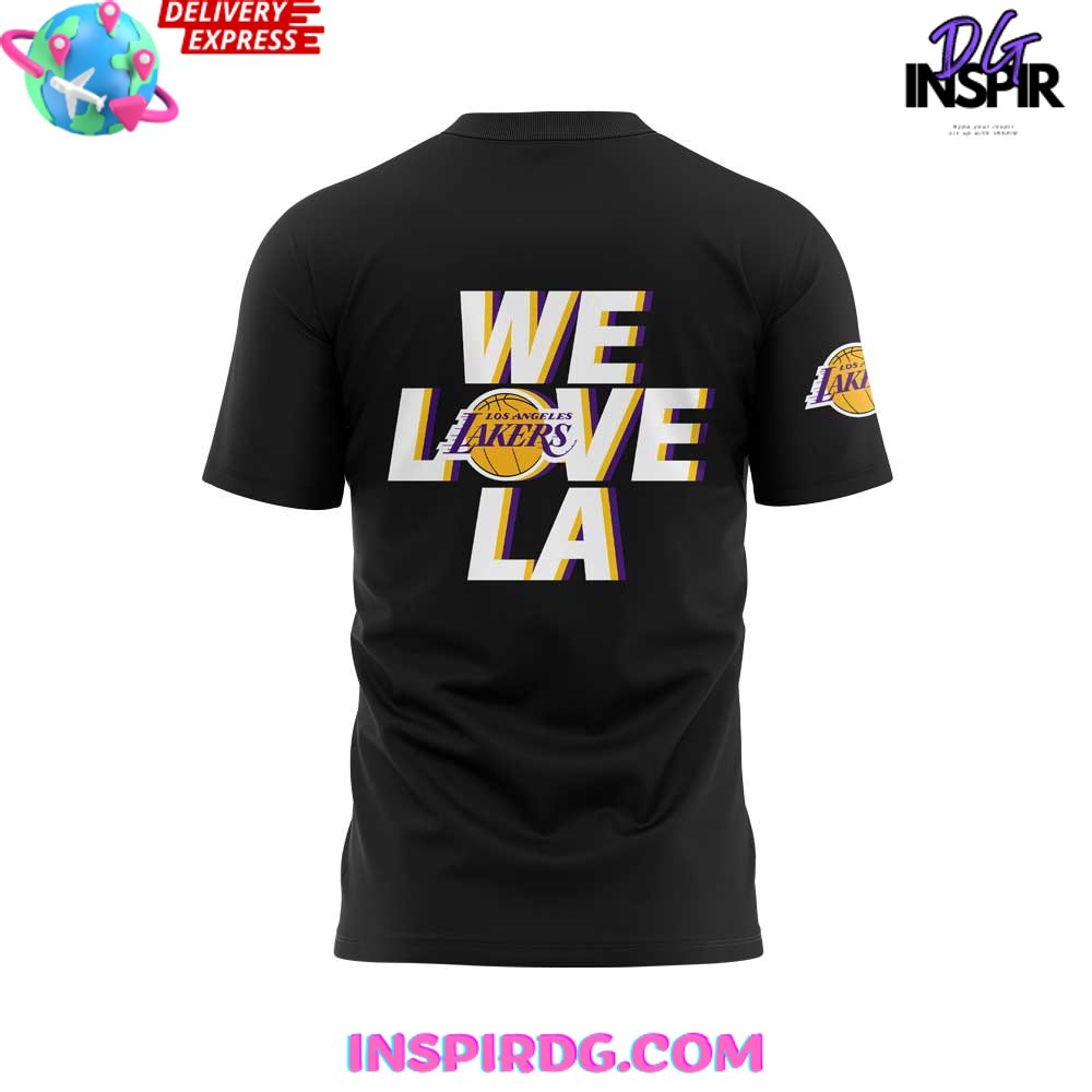 Los Angeles Lakers We Love La Limited T-Shirt - Image 3