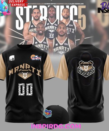 Los Osos De Manatí 2024 Black T-Shirt