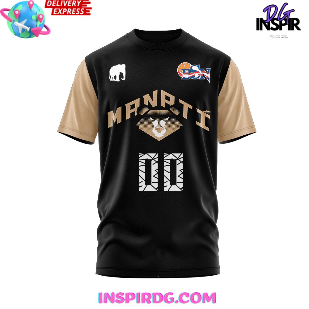 Los Osos De Manatí 2024 Black T-Shirt - Image 2