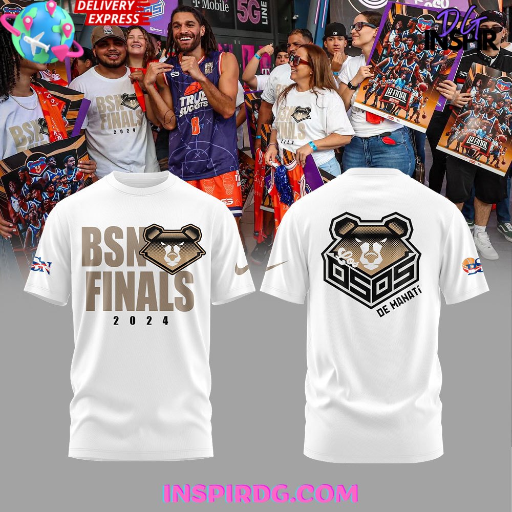 Los Osos De Manatí Bsn Finals 2024 T-Shirt