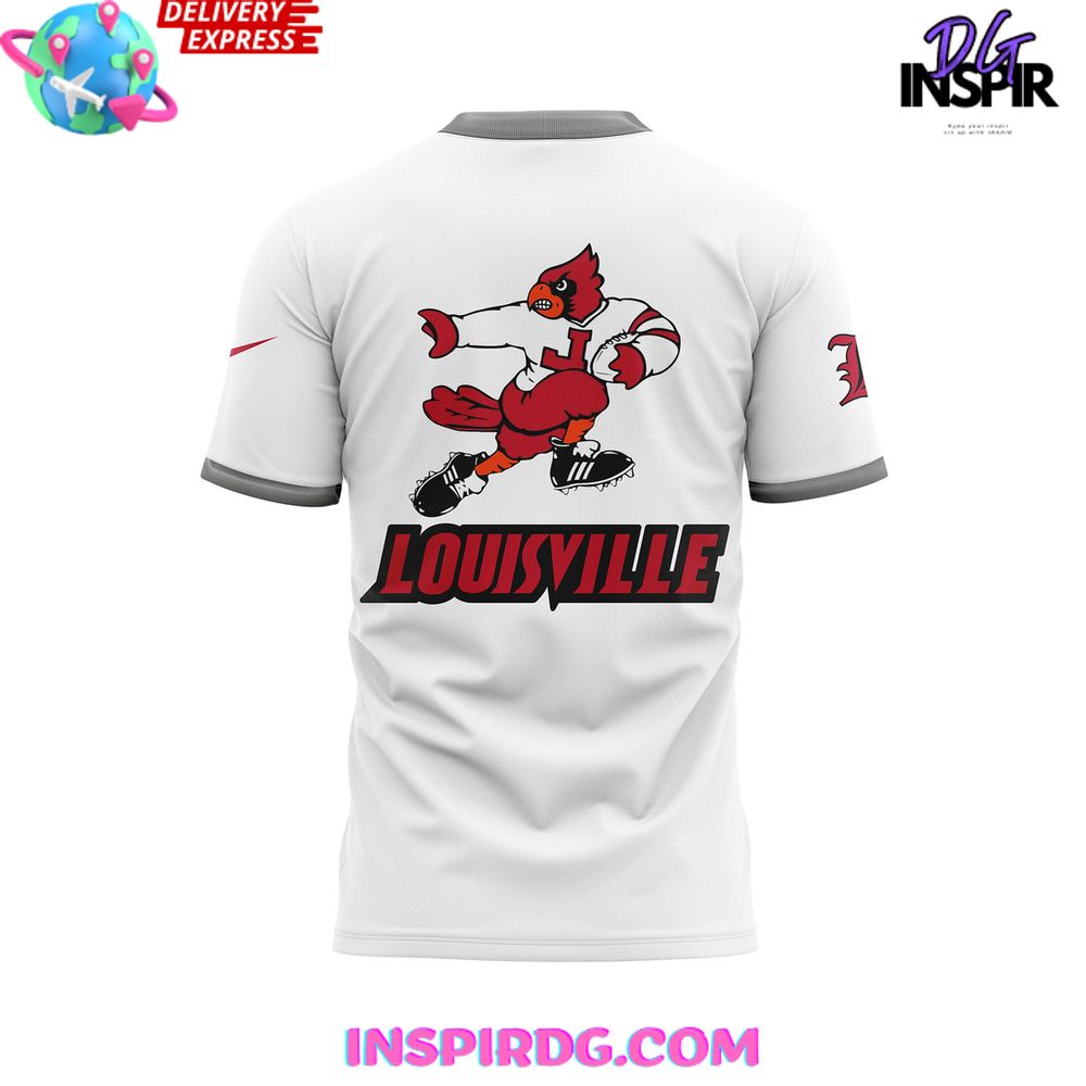 Louisville Cardinals Football Go Cards 2024 T-Shirt - Image 3