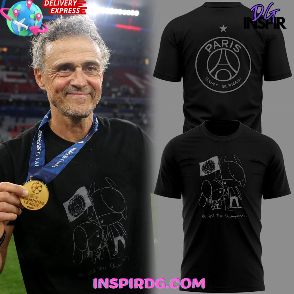Luis Enrique Xana Paris Saint-Germain Champions 2025 Shirt Collection