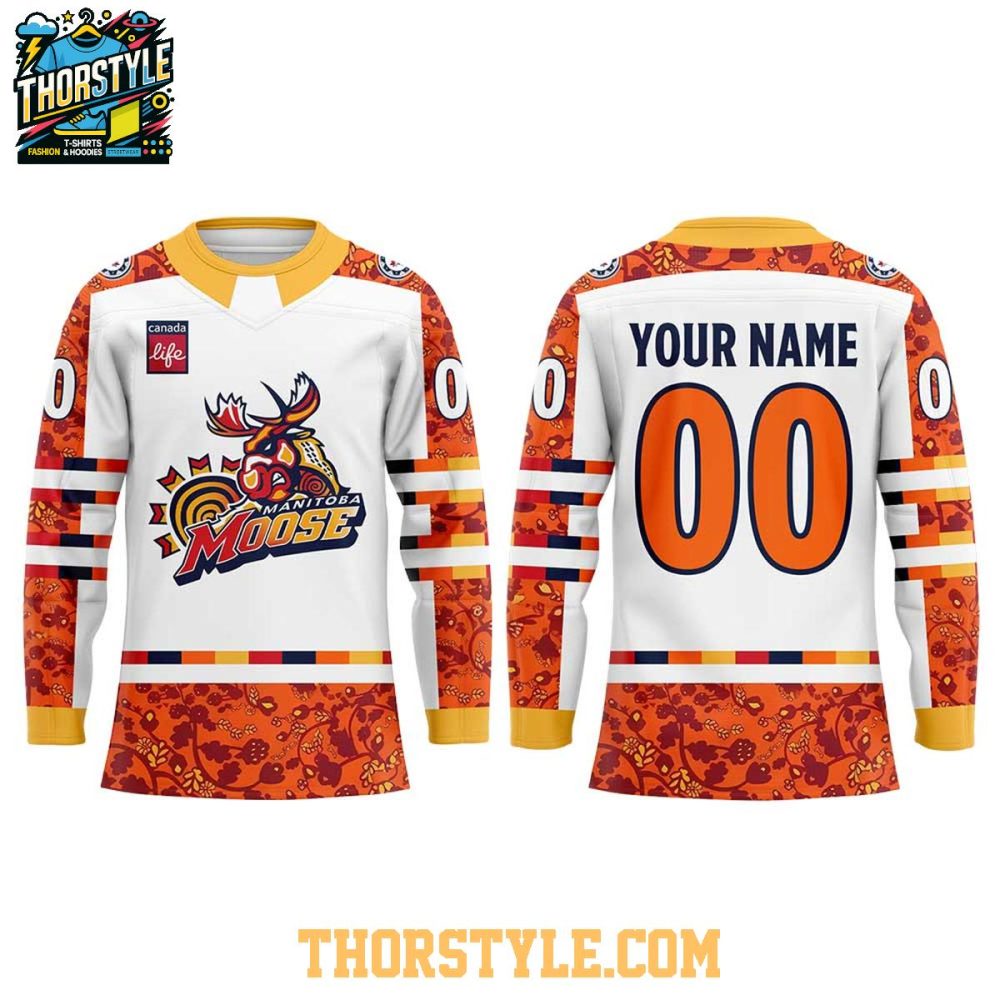 Manitoba Moose Dreams Day 2026 Personalized Hockey Jersey - Image 2