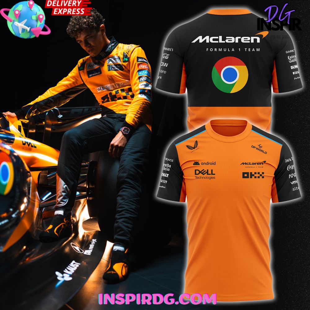 Mclaren Formula 1 X Google Chrome T-Shirt