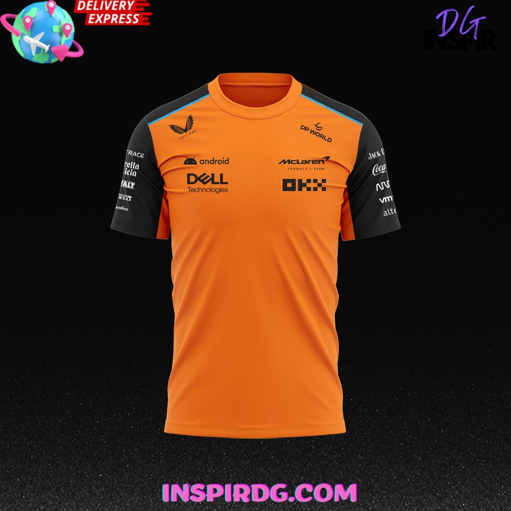 Mclaren Formula 1 X Google Chrome T-Shirt - Image 2