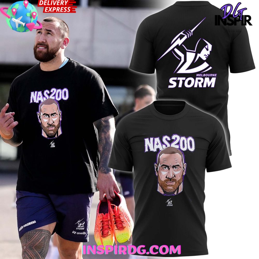 Melbourne Storm Nas200 T-Shirt