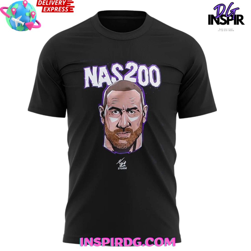 Melbourne Storm Nas200 T-Shirt - Image 2