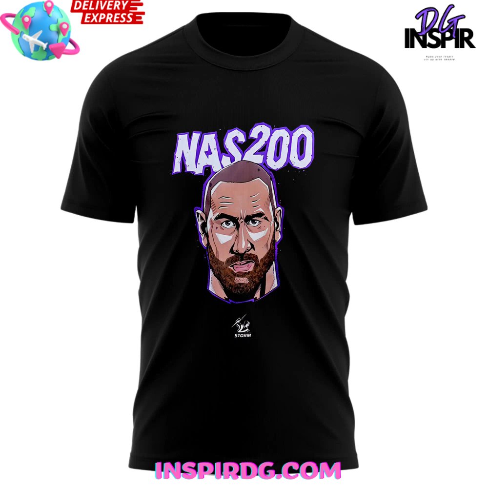 Melbourne Storm Nasty 200 T-Shirt - Image 2
