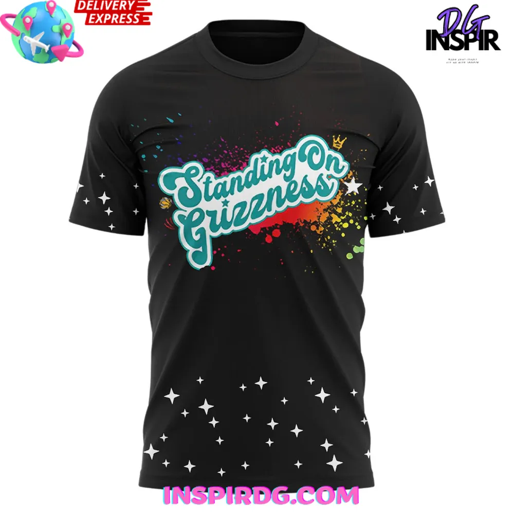 Memphis Grizzlies Standing On Grizzness Special Edition T-Shirt - Image 2
