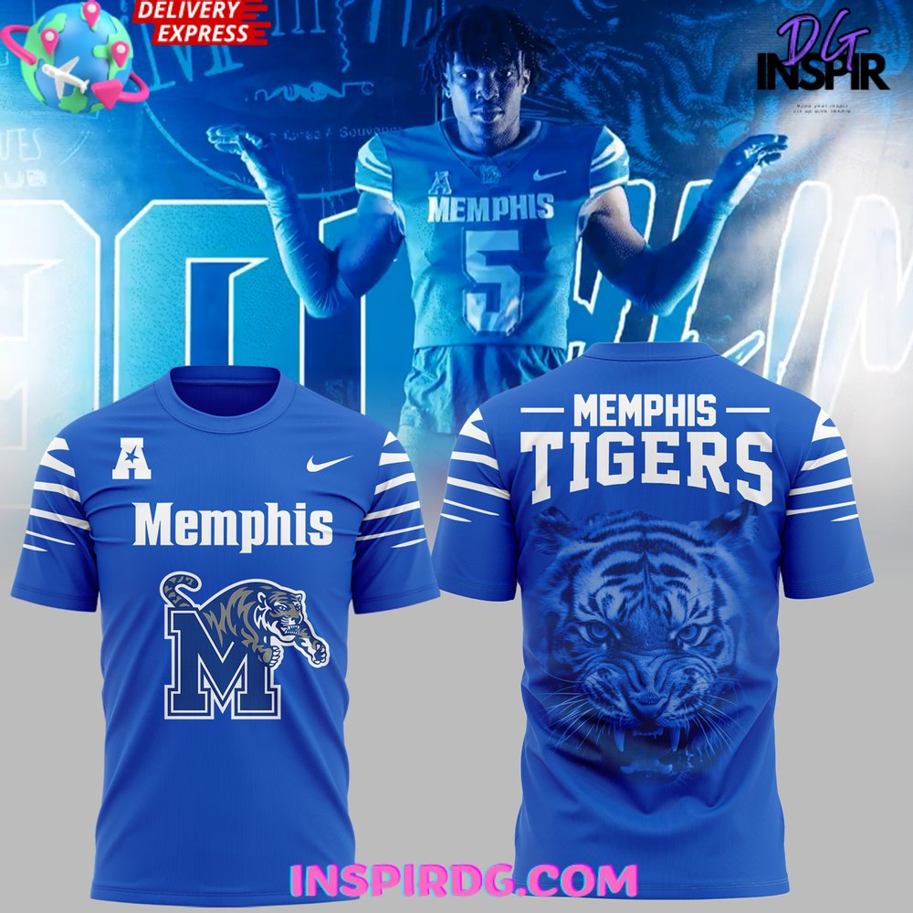 Memphis Tigers Bold Spirit Athletic 2024 T-Shirt