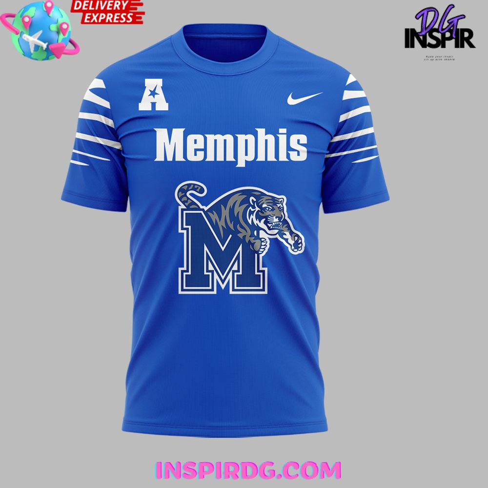 Memphis Tigers Bold Spirit Athletic 2024 T-Shirt - Image 2