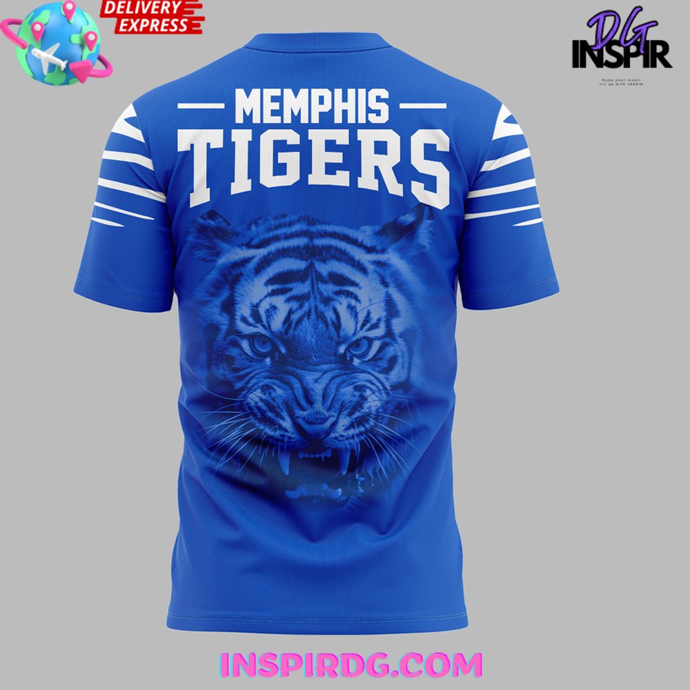 Memphis Tigers Bold Spirit Athletic 2024 T-Shirt - Image 3