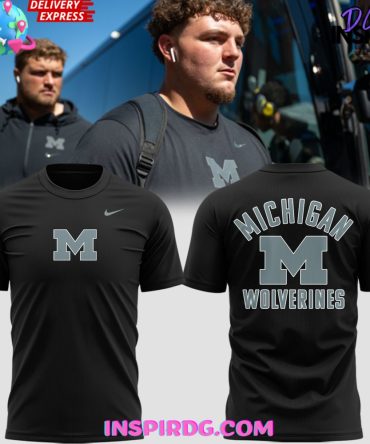 Michigan Wolverines Nike Performance Black T-Shirt