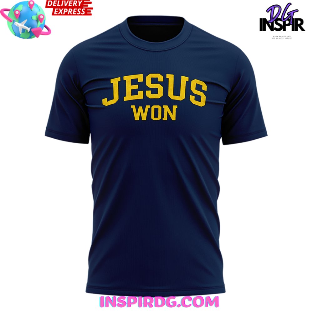 Milwaukee Brewers Jesus Won 2024 T-Shirt - Image 2