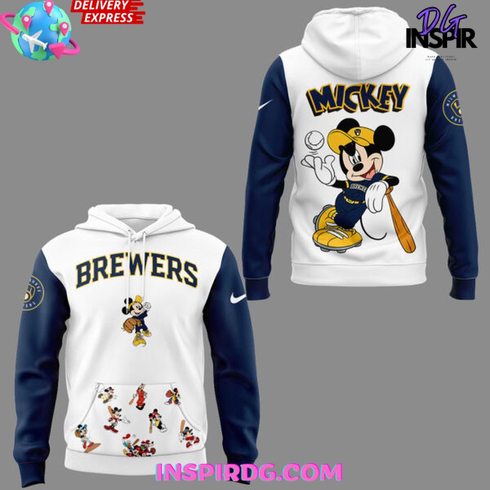 Milwaukee Brewers Mickey Mouse Night 2025 Shirt Collection - Image 4