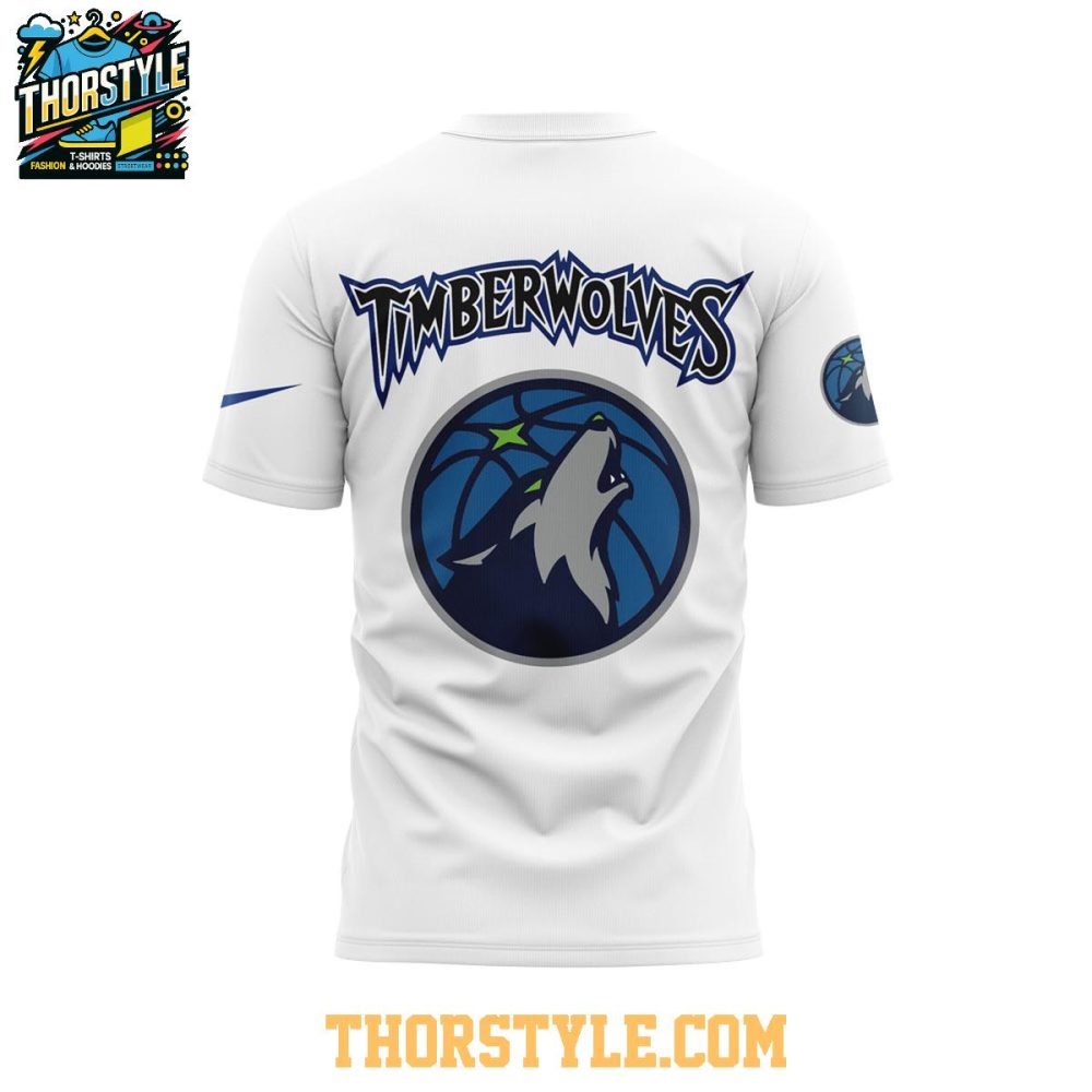 Minnesota Timberwolves 2025 Playoffs Wolves Is Back Champs Hoodie T-Shirt - Image 3