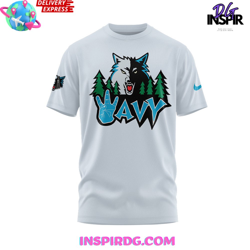 Minnesota Timberwolves Wavy Limited T-Shirt - Image 2