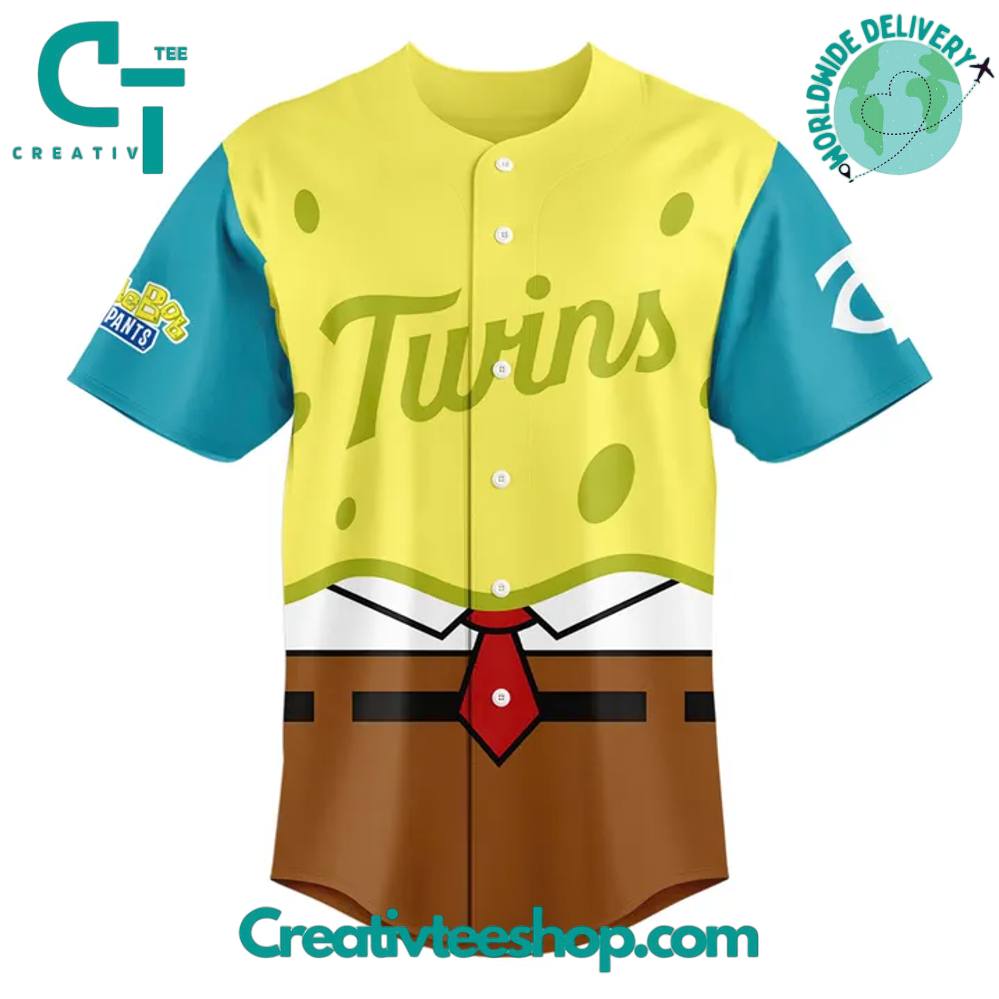 Minnesota Twins Nickelodeon Day 2025 Special Baseball Jersey - Image 2