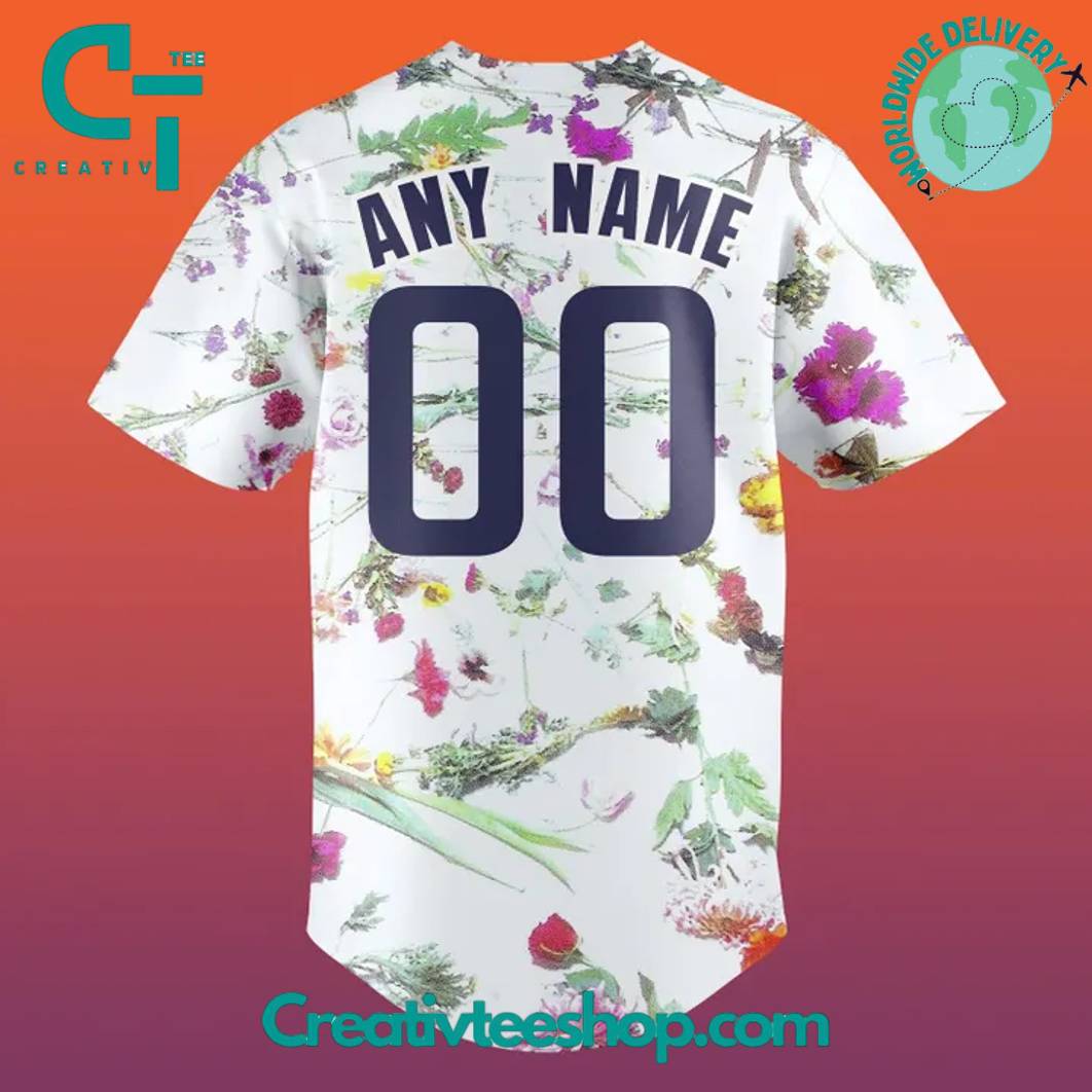 Minnesota Twins Prince Night Flower 2025 Baseball Jersey - Image 3