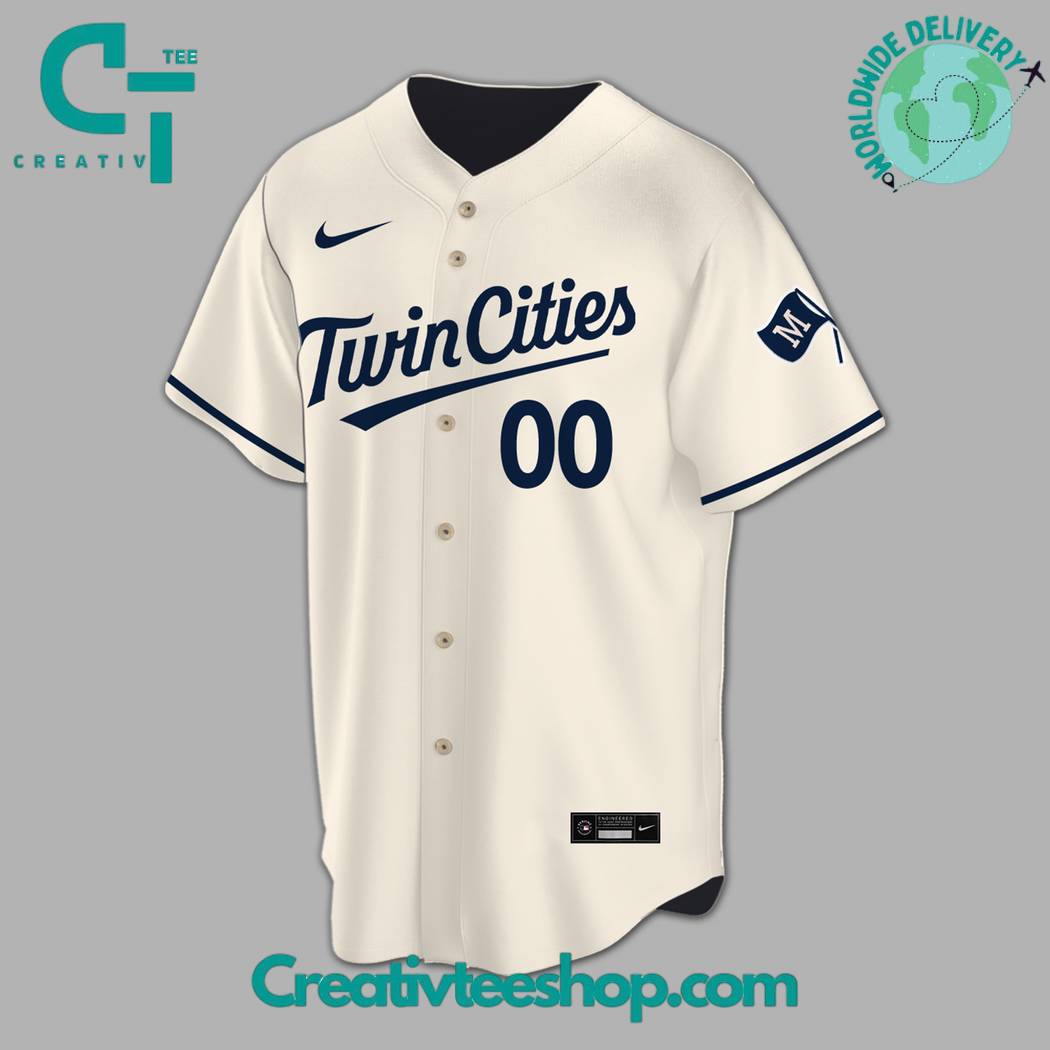 Minnesota Twins Special Twin Cities Baseball Jersey - Image 2