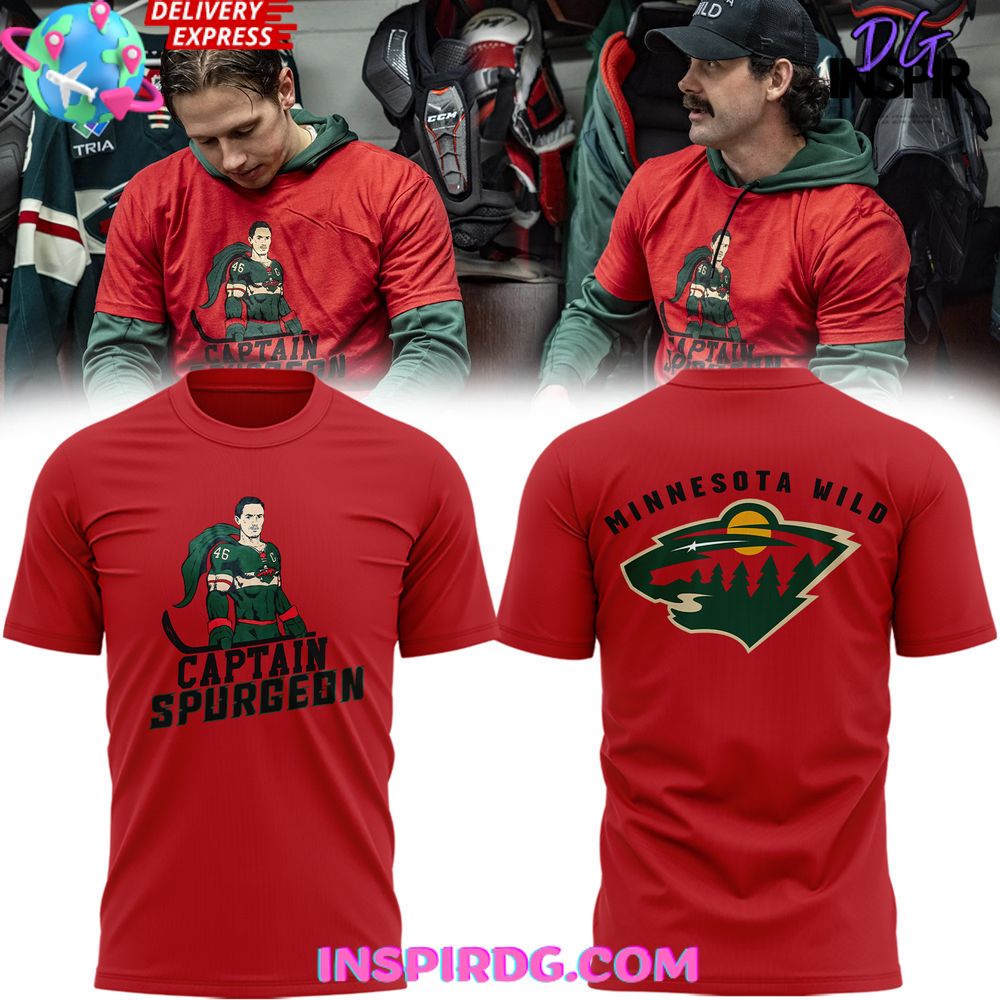 Minnesota Wild Captain Spurgeon Special T-Shirt