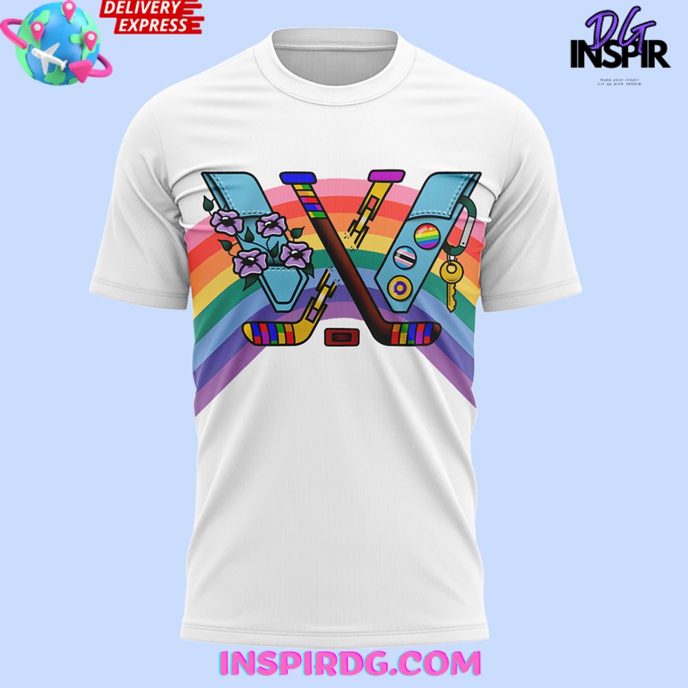 Minnesota Wild Celebrating Pride 2025 T-Shirt - Image 2