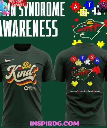 Minnesota Wild Down Syndrome Awareness 2025 T-Shirt