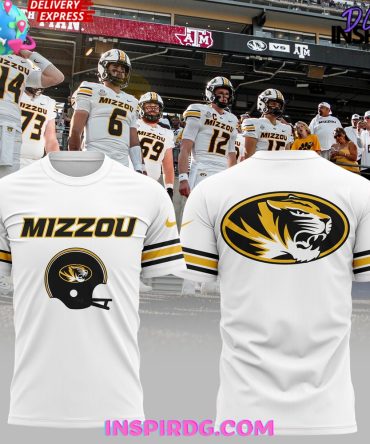 Missouri Tigers Stitched Luther Burden Iii White T-Shirt