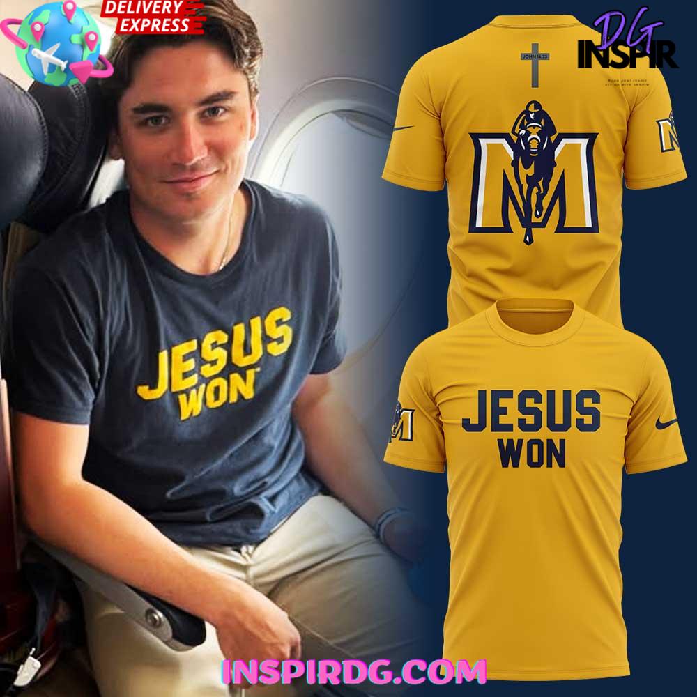 Murray State Baseball Jesus Won Special Shirt Collection