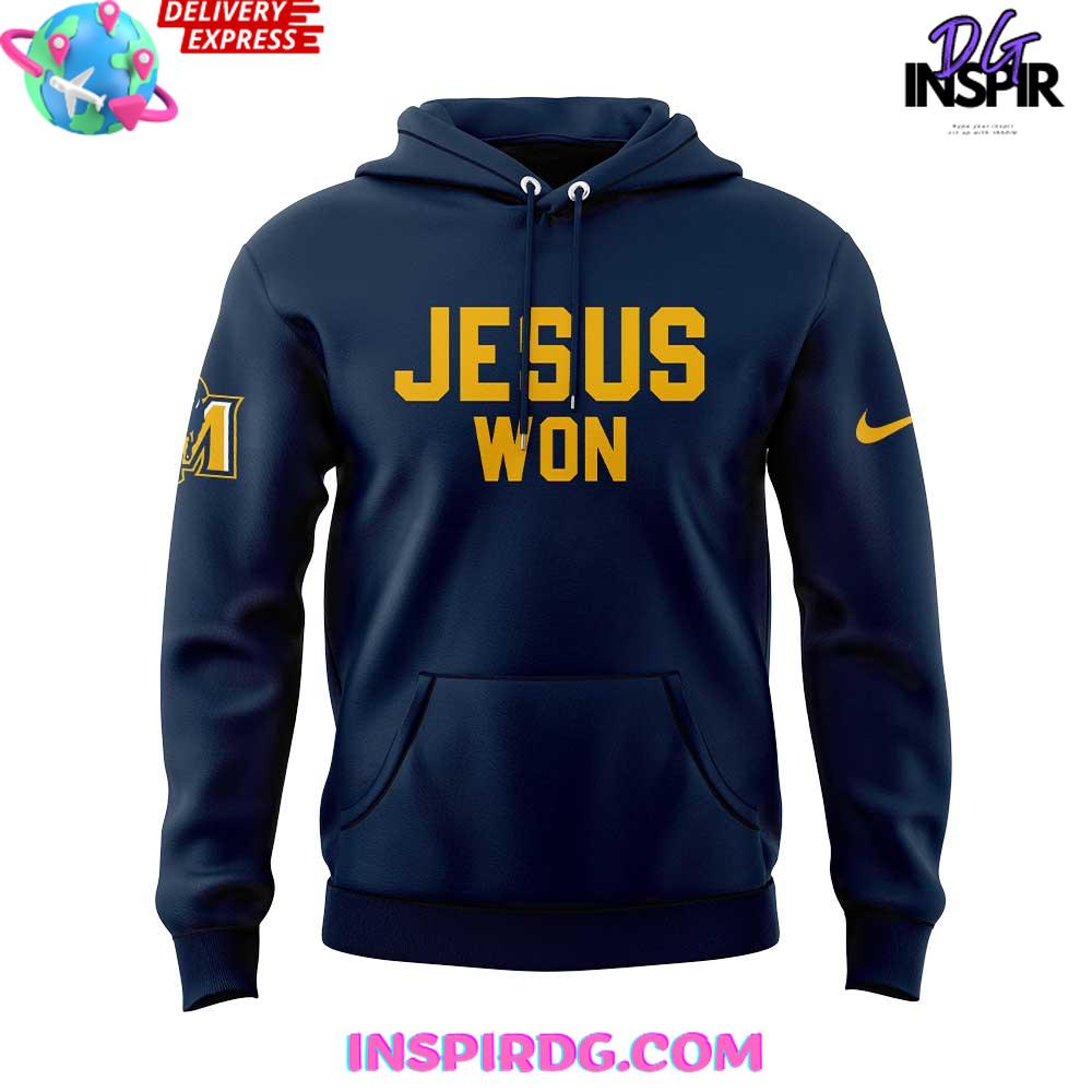 Murray State Baseball Jesus Won Special Shirt Collection - Image 3