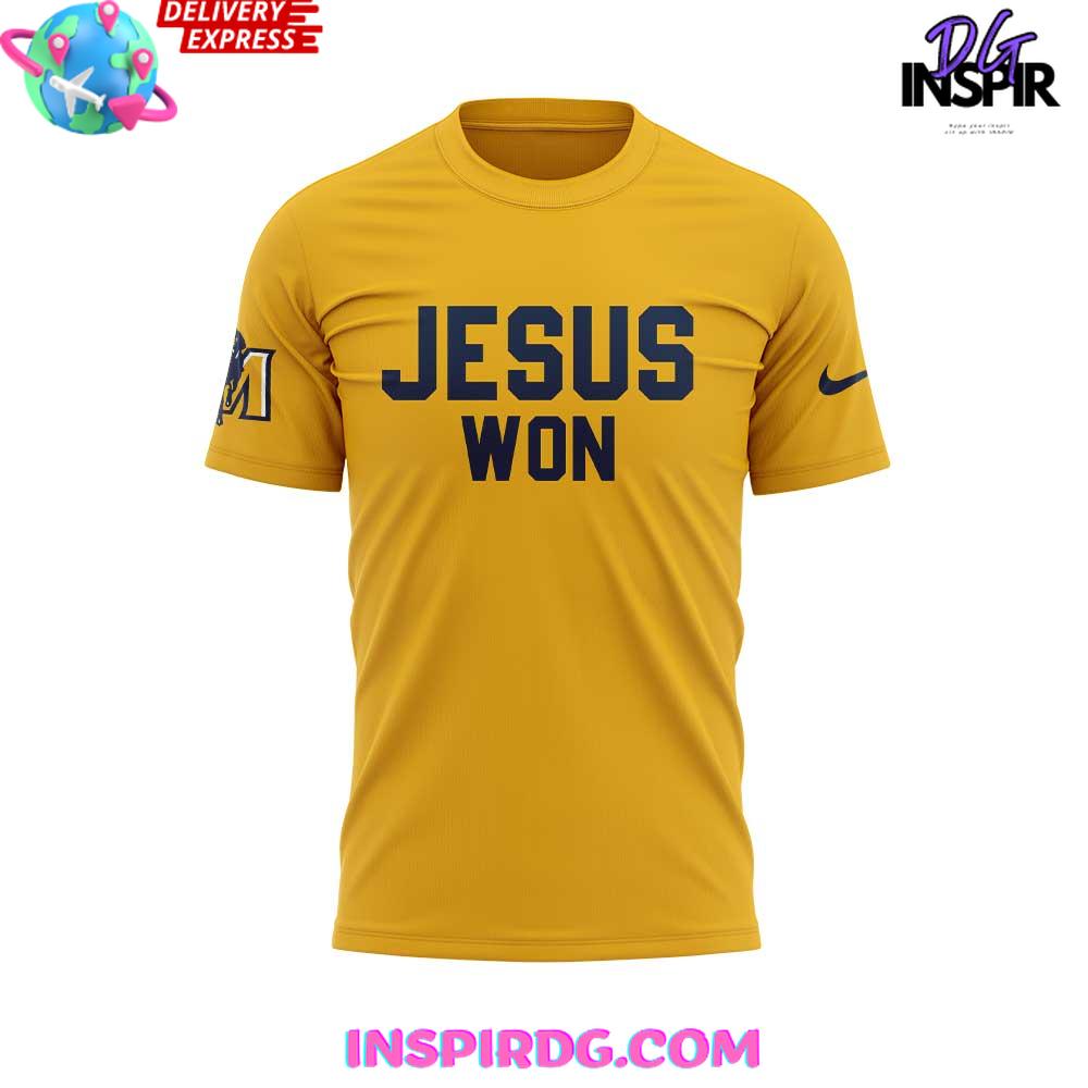 Murray State Baseball Jesus Won Special Shirt Collection - Image 5