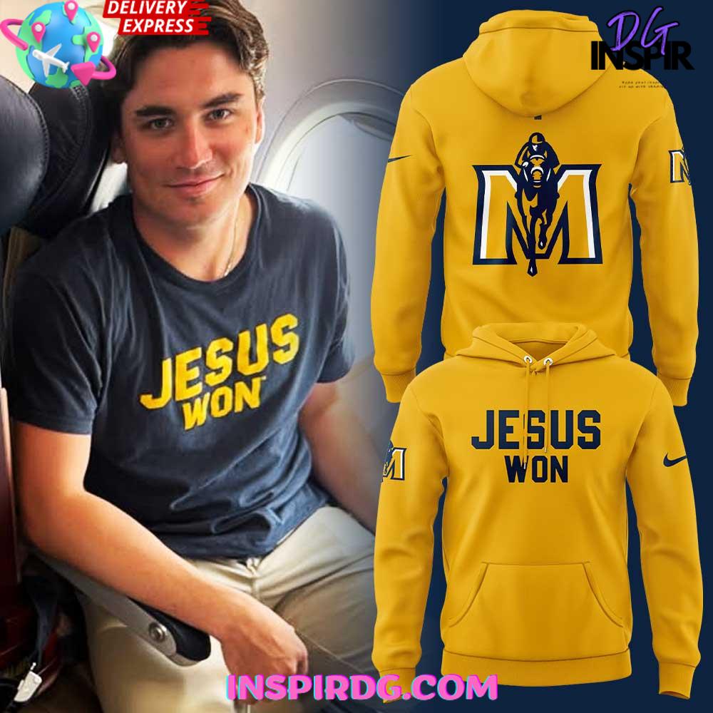 Murray State Baseball Jesus Won Special Shirt Collection - Image 7