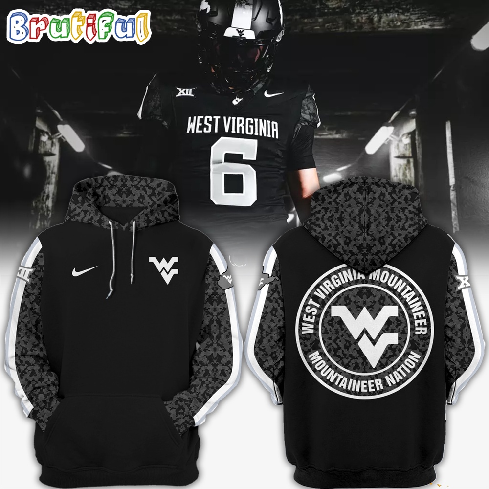 Ncaa West Virginia Mountaineers Nation 2024 Hoodie