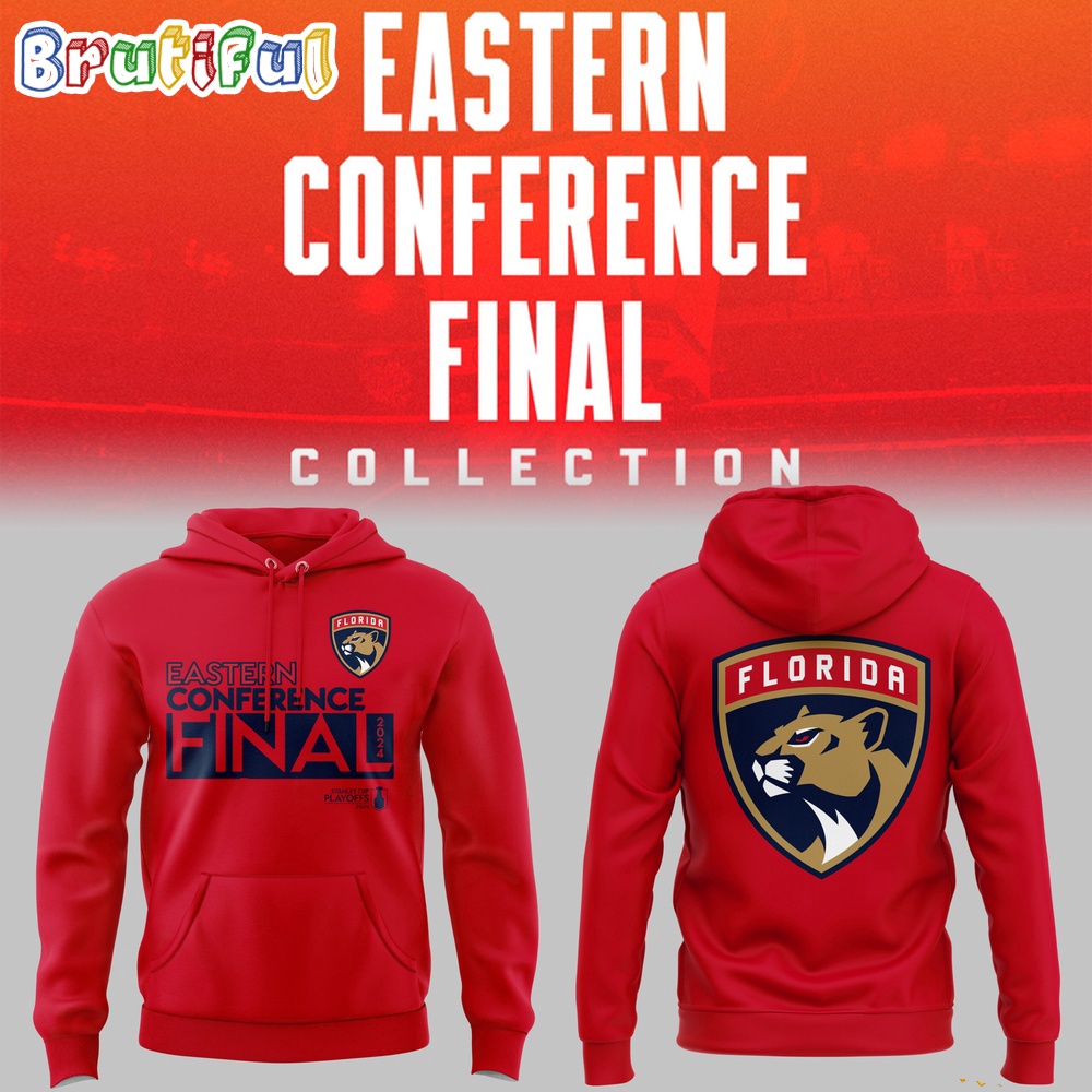 Nhl Eastern Conference Final 2024 Stanley Cup Playoffs Florida Panthers Hoodie