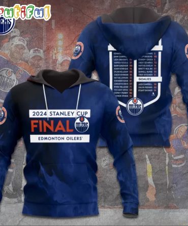 Nhl Edmonton Oilers 2024 Stanley Cup Finals 3D Hoodie