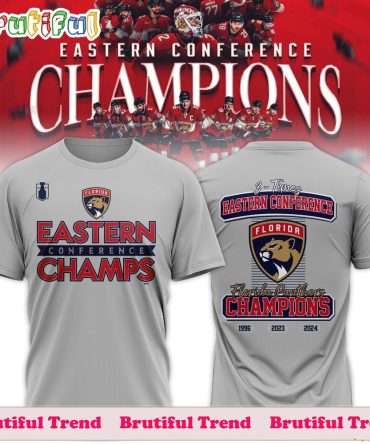 Nhl Florida Panthers 2024 Eastern Conference Champions Locker Room 3D Shirt