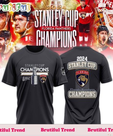 Nhl Florida Panthers 2024 Stanley Cup Champions Locker Room T Shirt