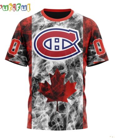 Nhl Montreal Canadiens Happy Independence Day The 4Th Of July 3D T Shirt