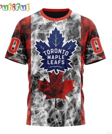 Nhl Toronto Maple Leafs Happy Independence Day The 4Th Of July 3D T Shirt