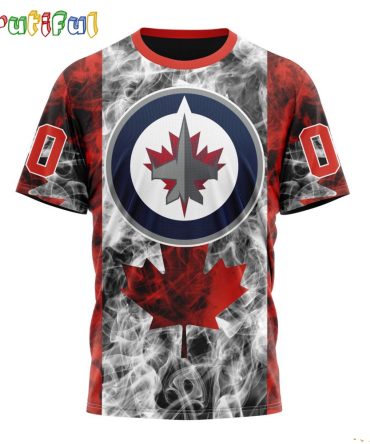 Nhl Winnipeg Jets Happy Independence Day The 4Th Of July 3D T Shirt