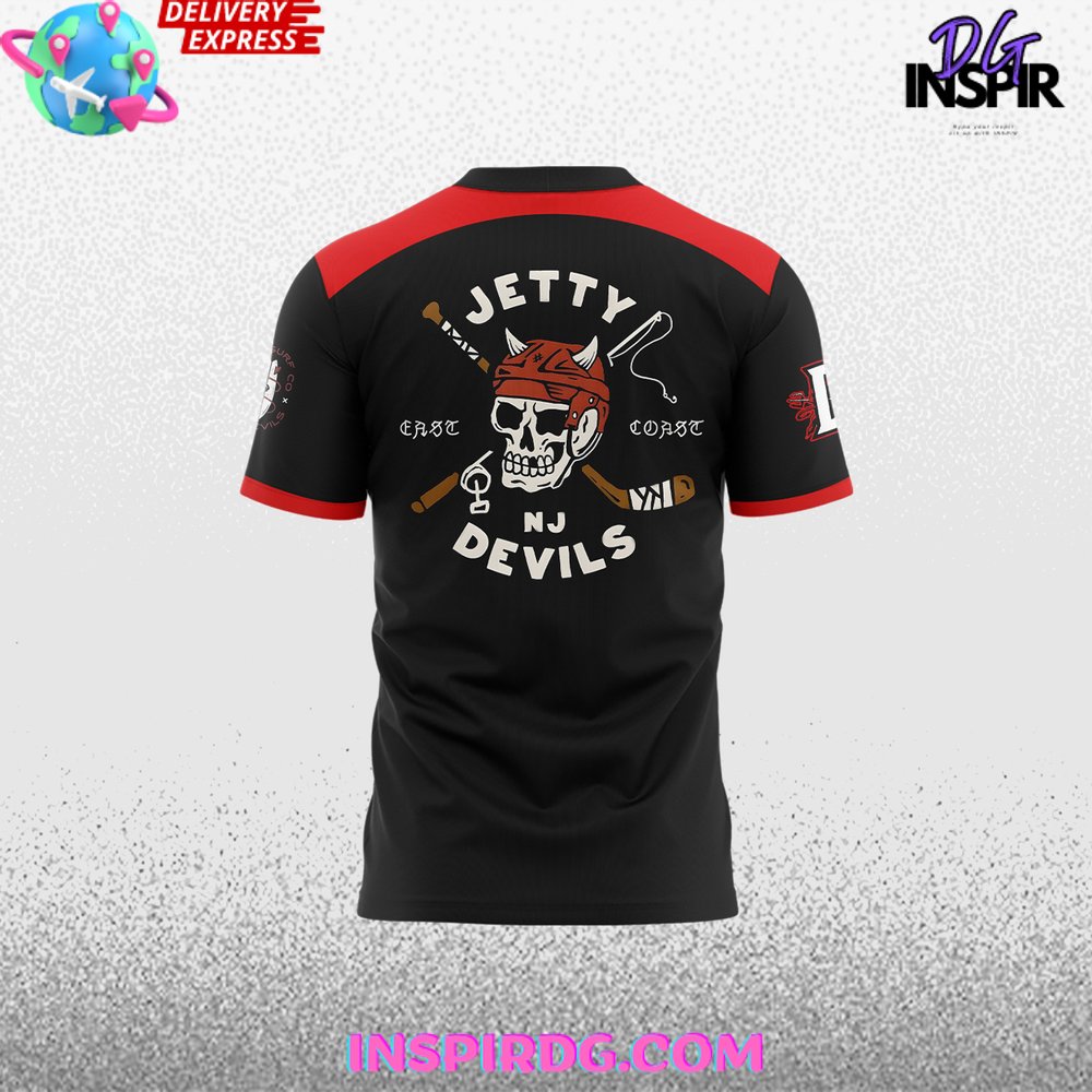 New Jersey Devils Boards & Blades Jetty Special T-Shirt - Image 3