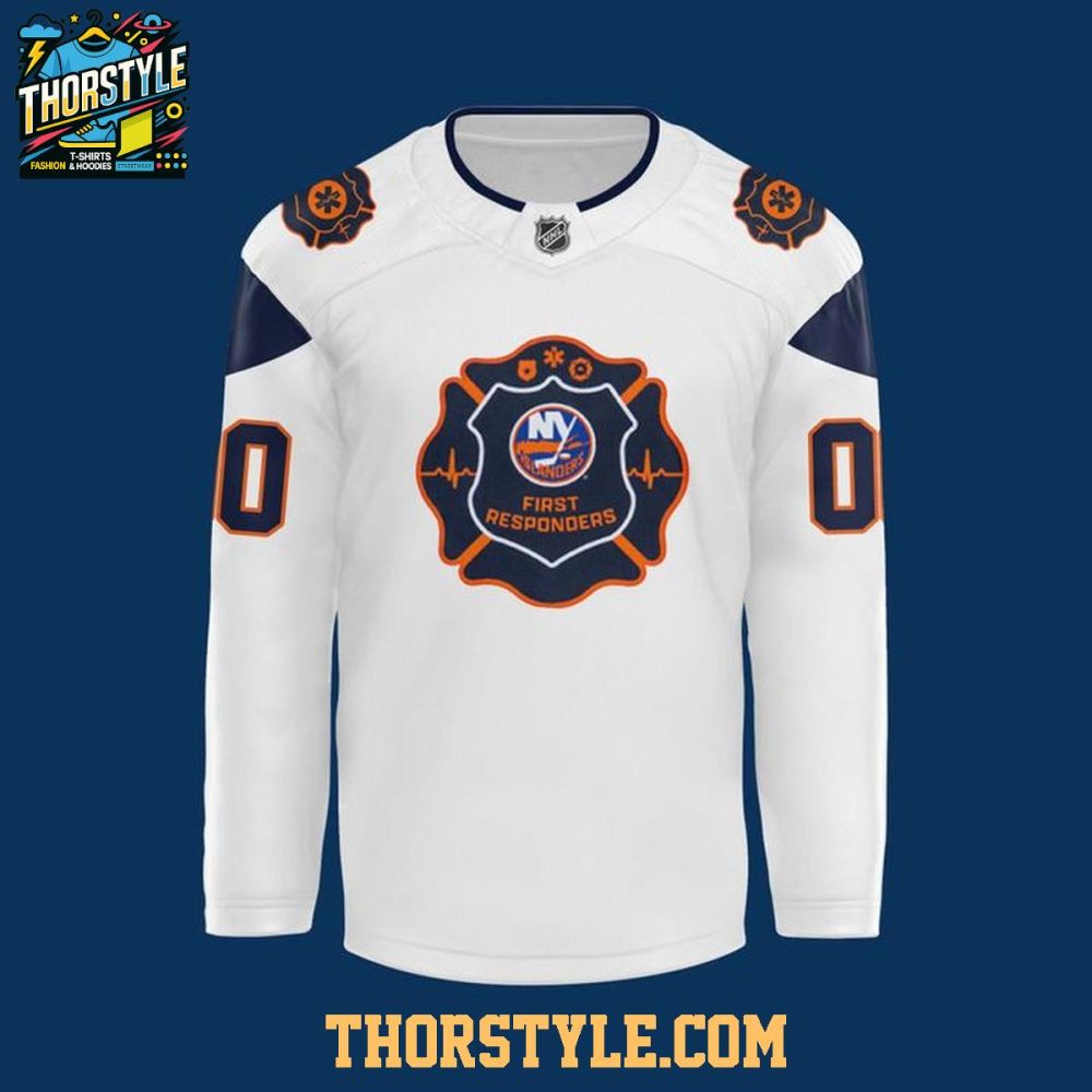 New York Islanders First Responders Night 2026 Always Ready Hockey Jersey - Image 2