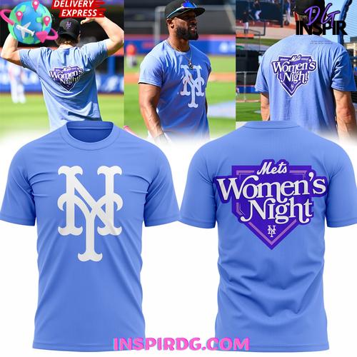 New York Mets 2025 Women Night Edition T-Shirt