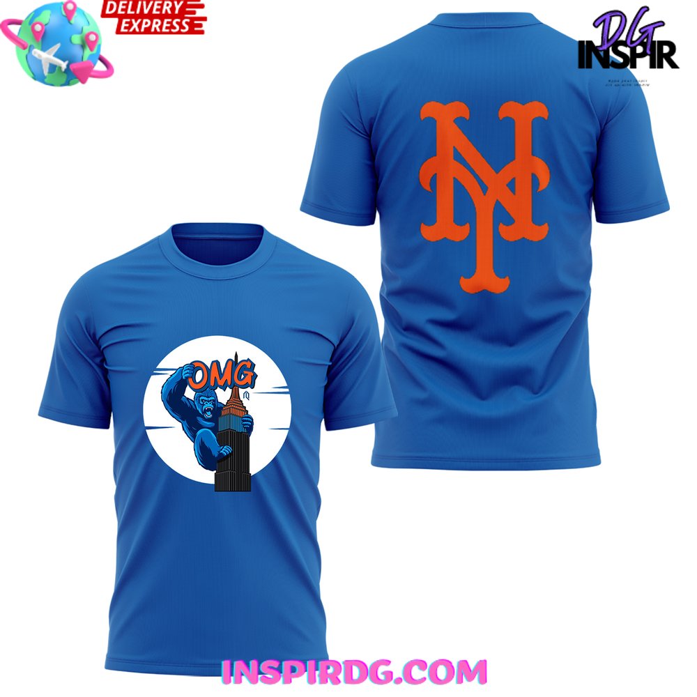 New York Mets King Kong 2024 T-Shirt - Image 2