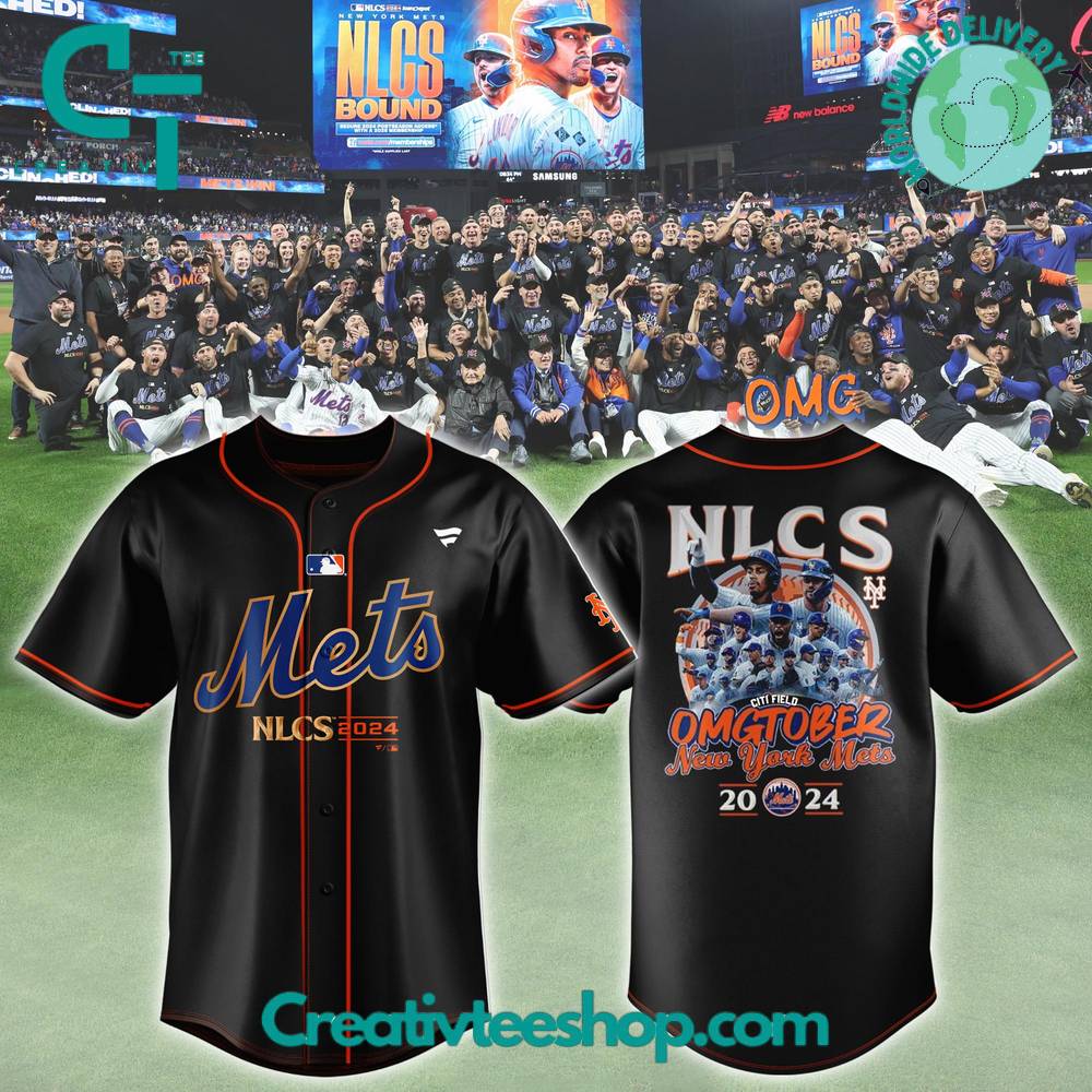 New York Mets Nlcs Bound 2024 Baseball Jersey