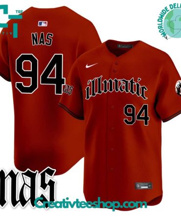 New York Mets Nas Illmatic Baseball Jersey