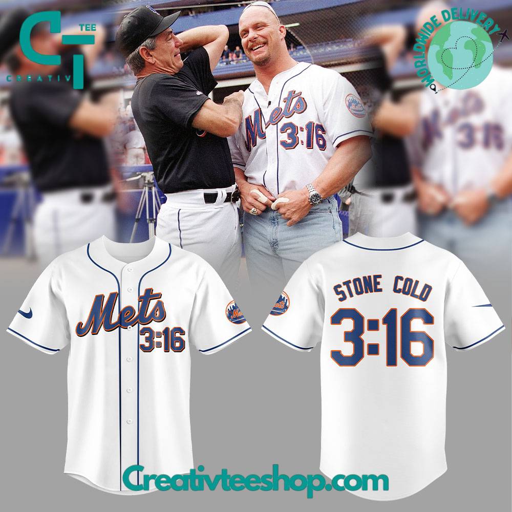 New York Mets Stone Cold 3:16 Special Jersey