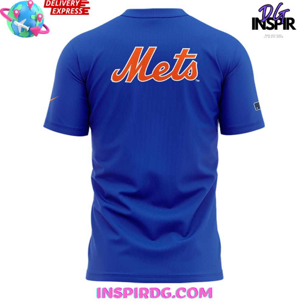 New York Mets "Vote Mets" Blue T-Shirt - Image 3