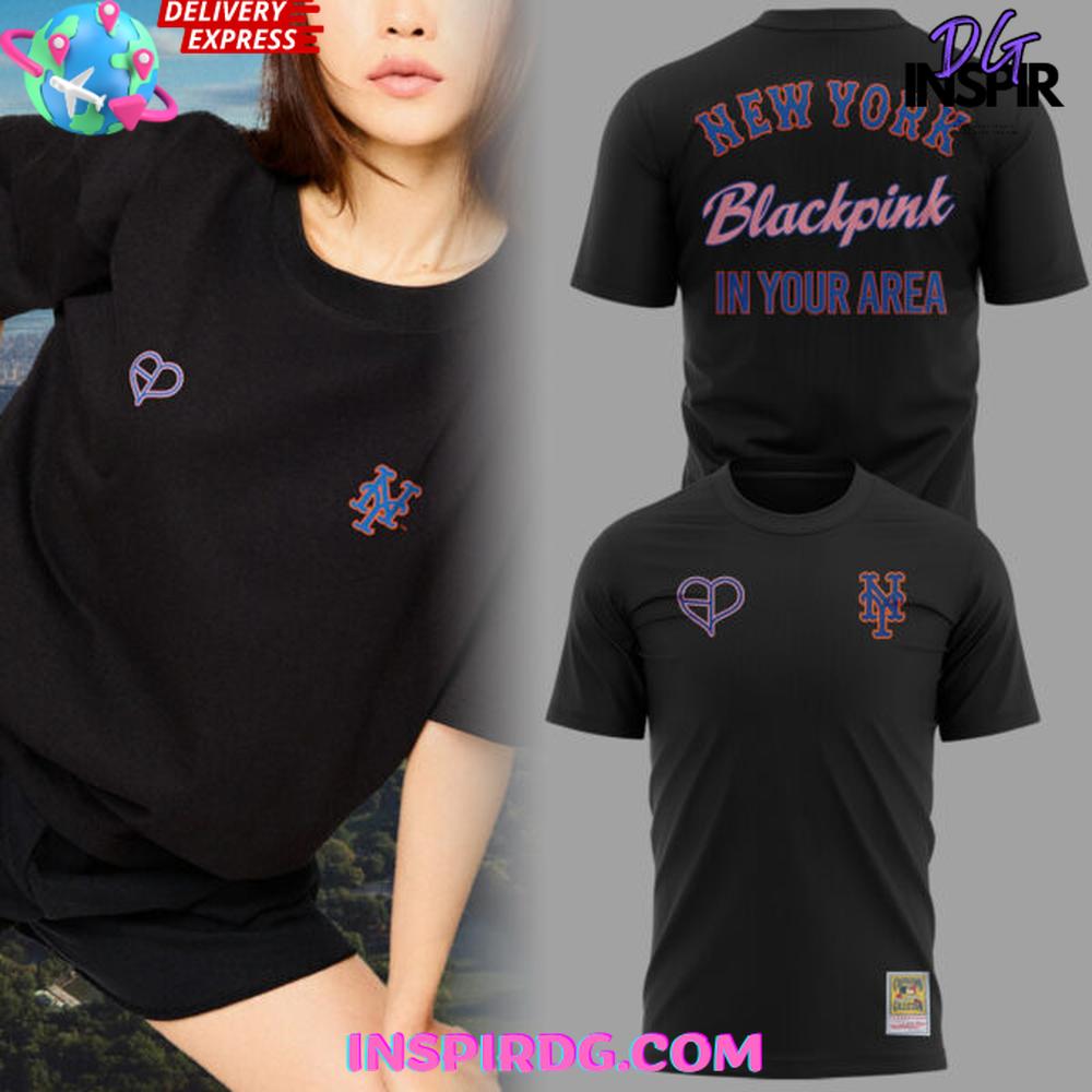 New York Mets X Blackpink In Your Area Edition Shirt Collection