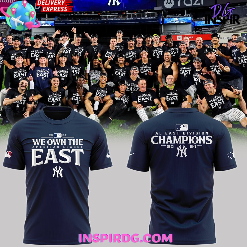 New York Yankees Al East Division Champions 2024 T-Shirt